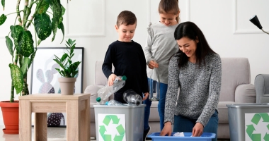 ▷ Involucra a tu familia en el Reciclaje